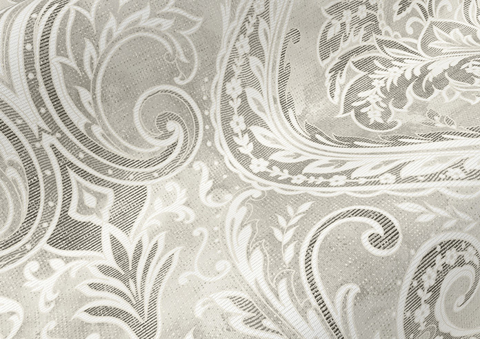 Cipriani, Silver - Twist&Fit Roller Blind - Image 4